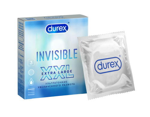 Презервативы Durex Invisible XXL