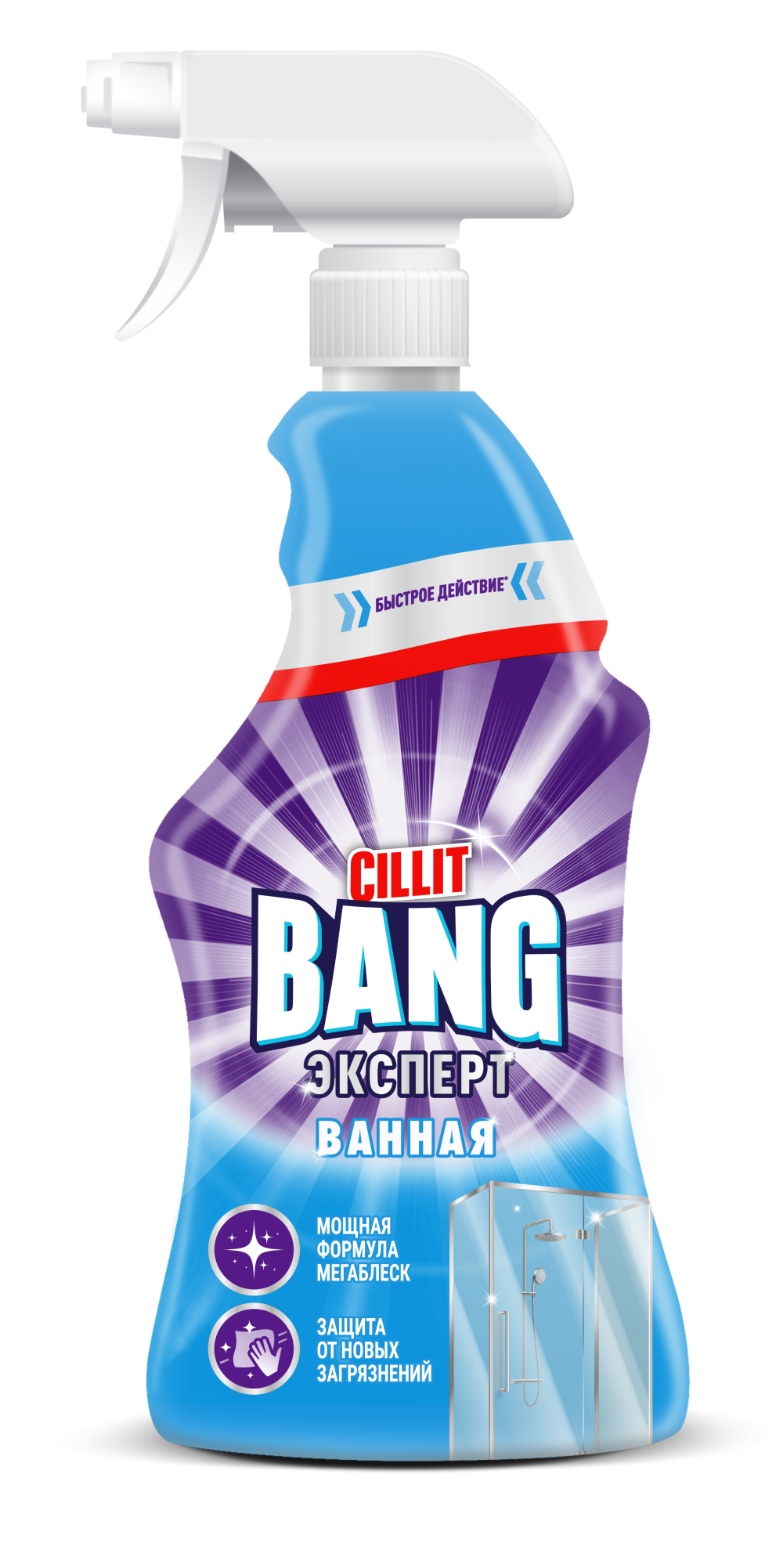 Мегаблеск+Защита Спрей 