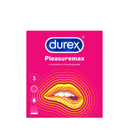 Презервативы Durex Pleasuremax