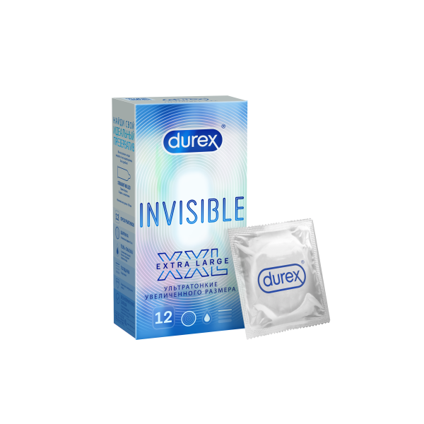 Презервативы Durex Invisible XXL